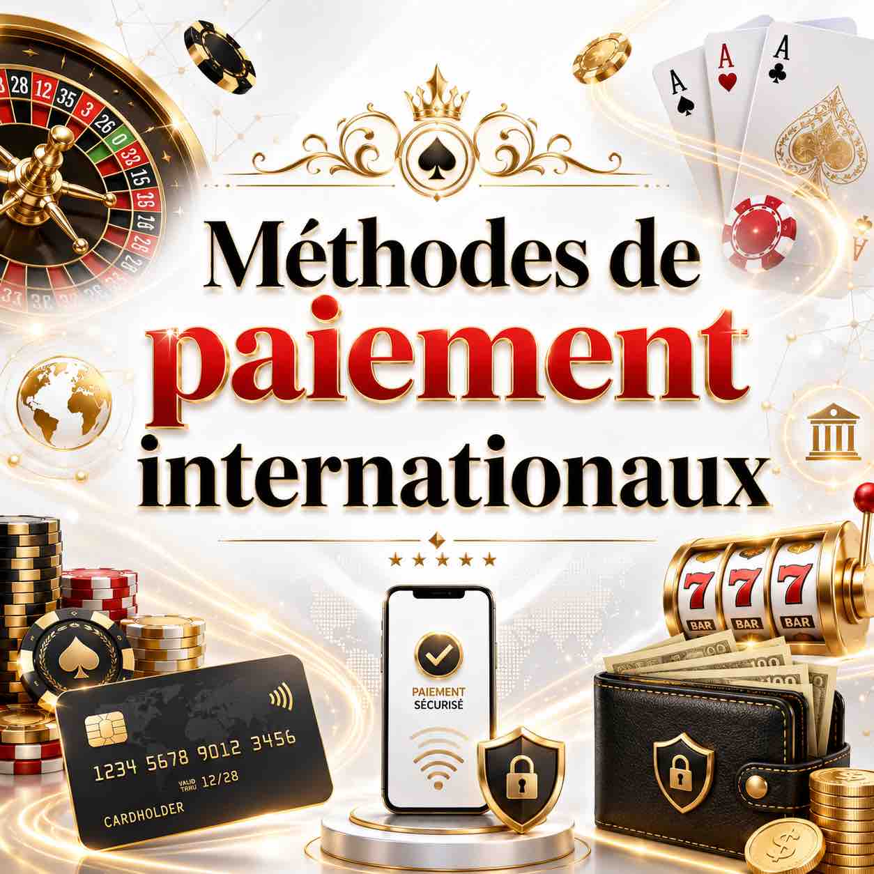 Casino Méthodes de paiement internationaux